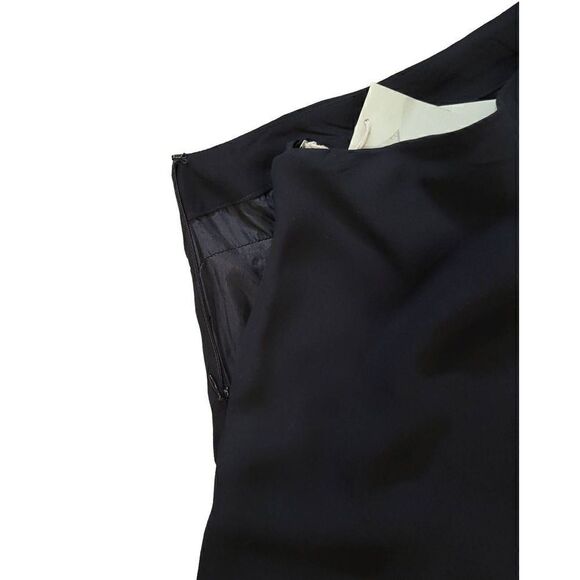 A.L.C. One Shoulder Viscose Dress Black sz XS - Picture 10 of 10